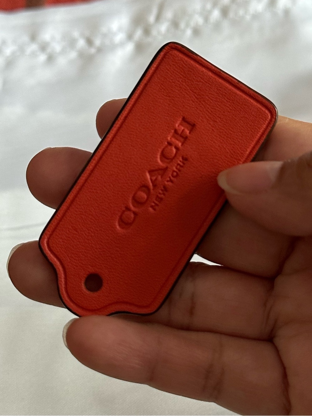Coach Hangtag Bag charm